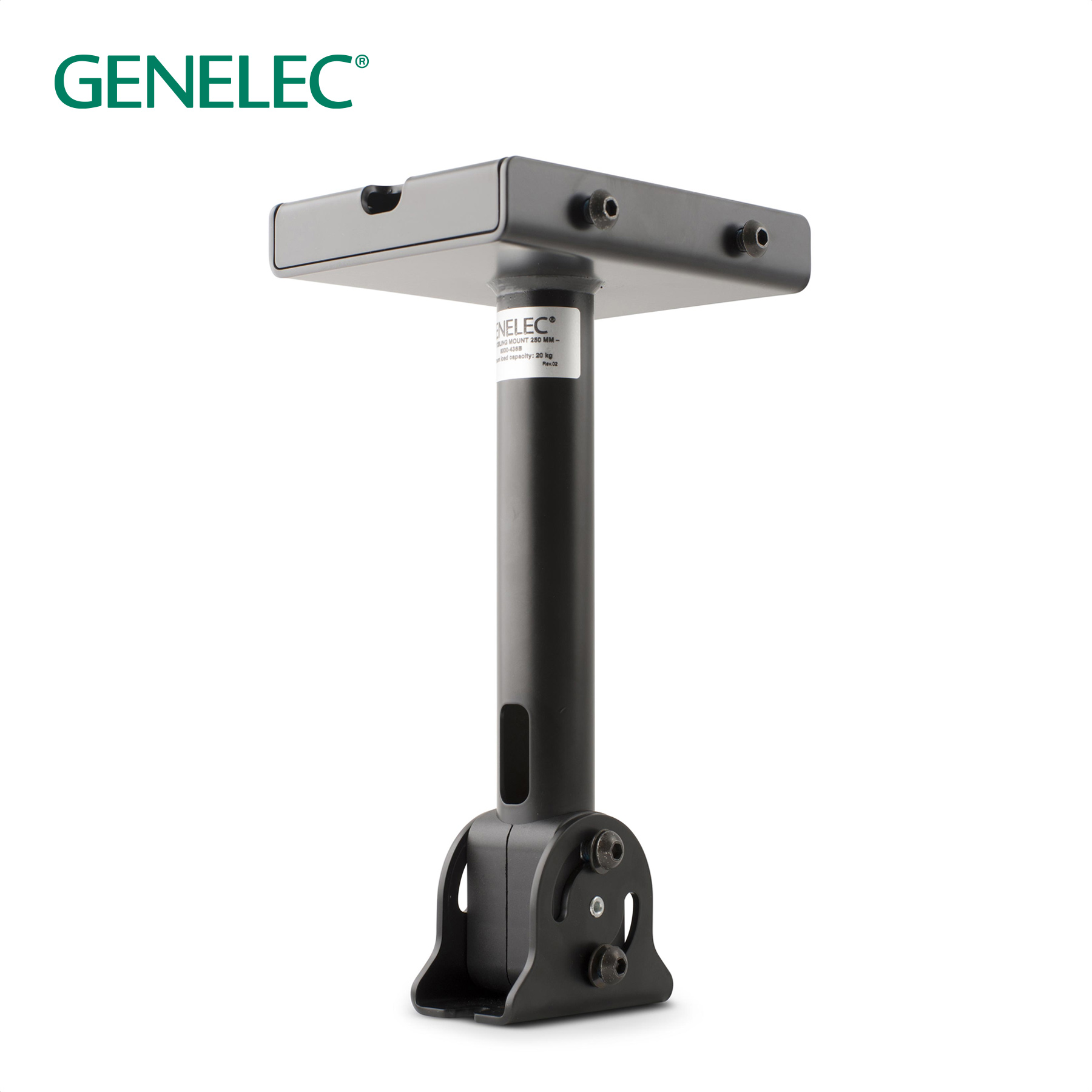 GENELEC スタンド２つセット　ショートトラス・マウント8000-416C GENELEC 8000-416C BLACK ショートトラスマウント クランプ装備