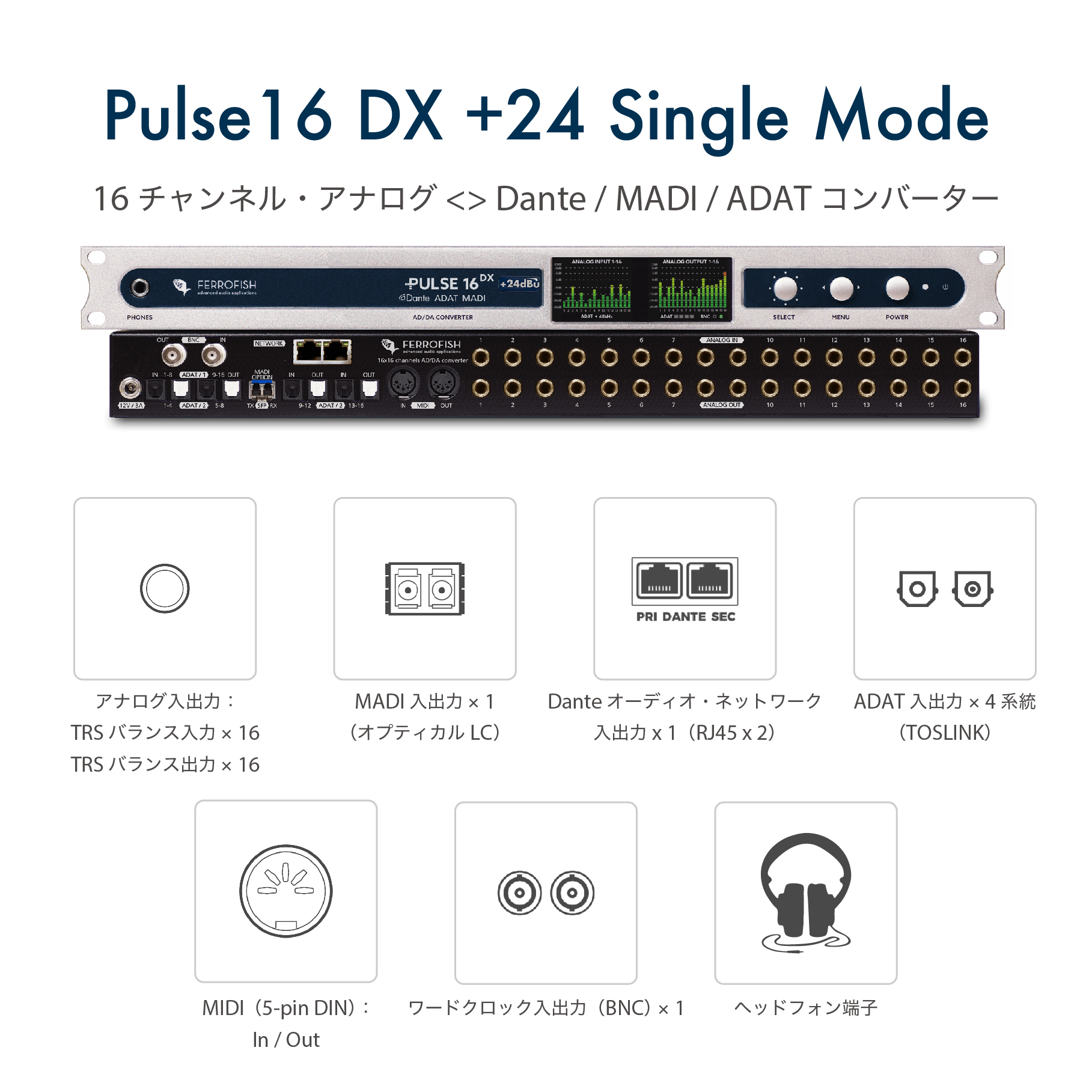Pulse16 DX +24 Single Mode