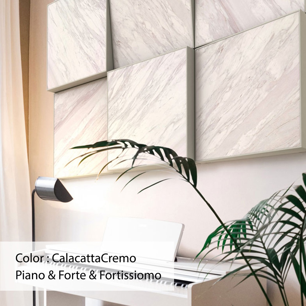 Cinema Forte VMT White Calacatta Cremo