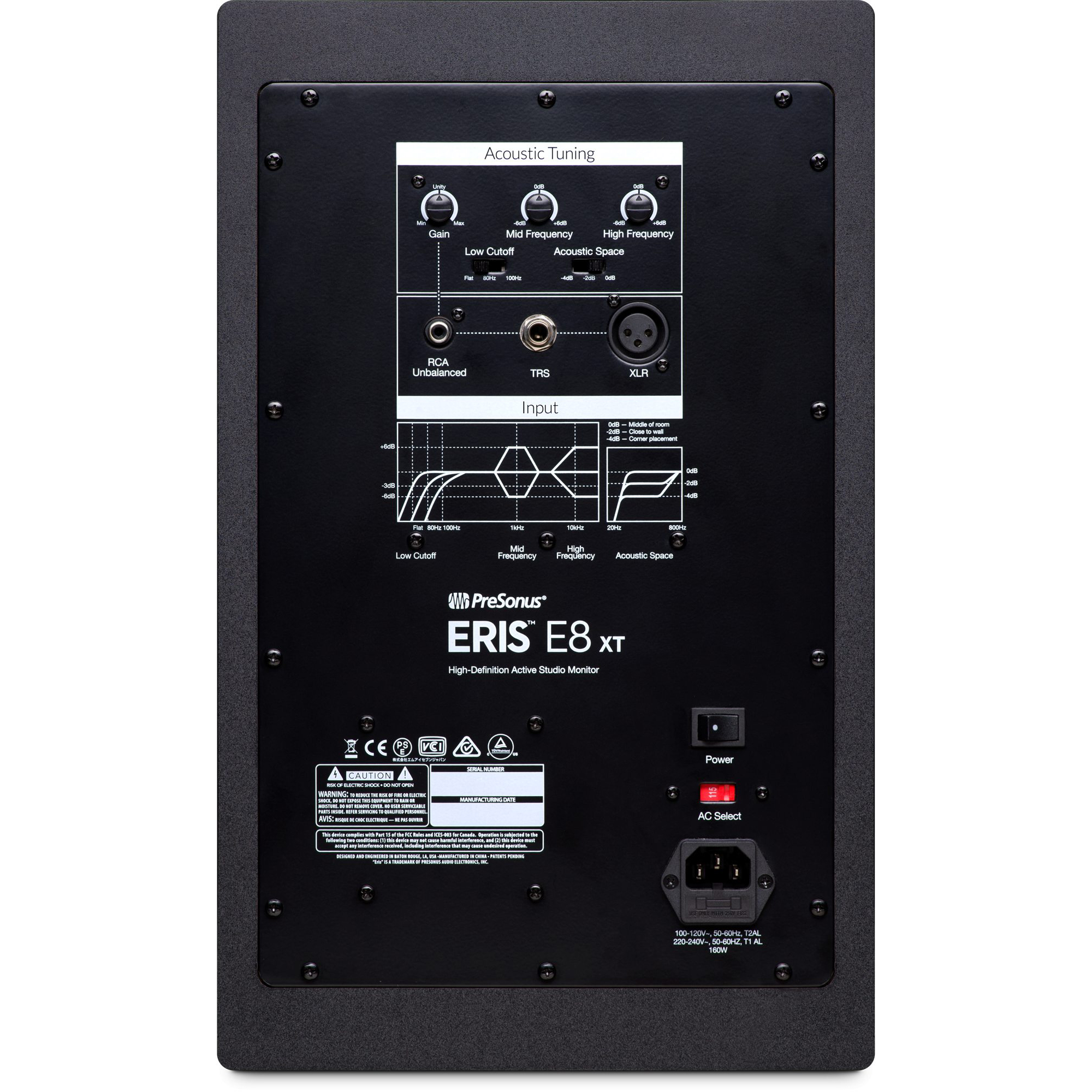 Eris E8 XT リアパネル