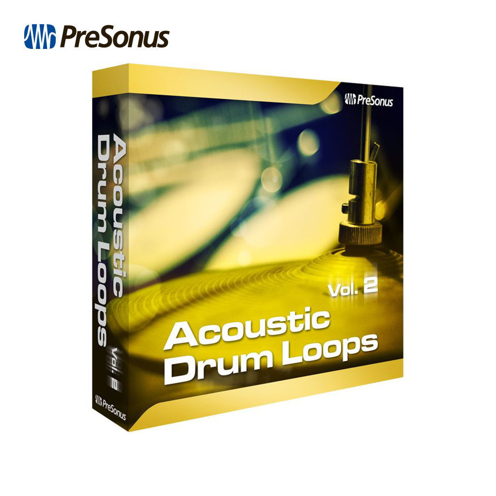 Acoustic Drum Loops vol. 2 - Stereo DL版