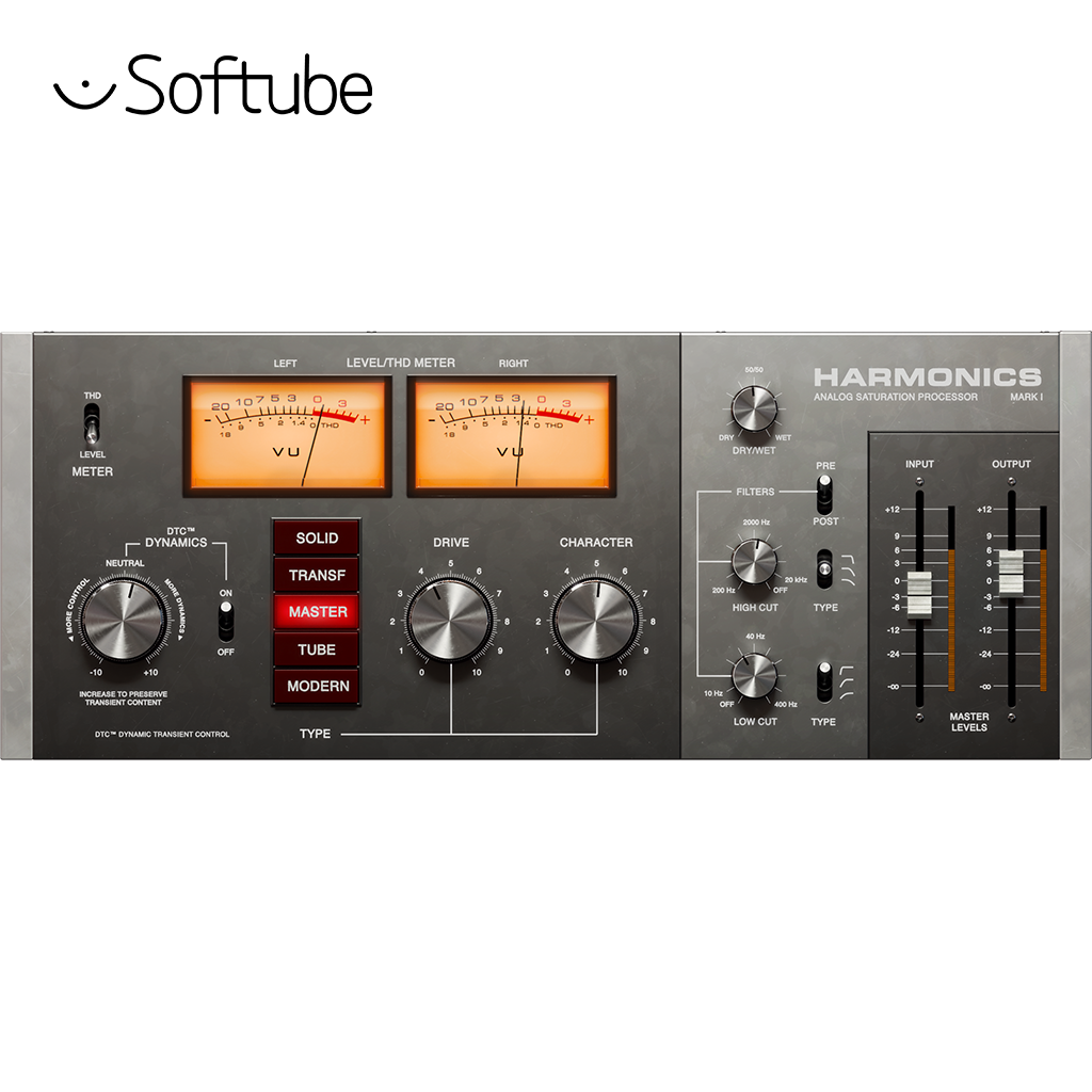 Harmonics Analog Saturation Processor