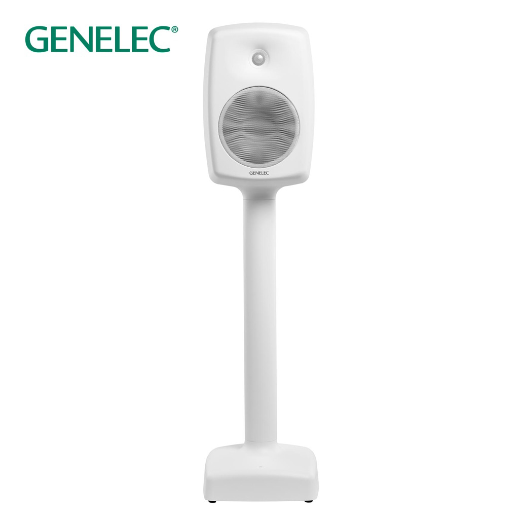 GENELEC 8010A ホワイト ペア スタンド、XLRケーブル付き(8010A GENELEC 8010A ホワイト ペア スタンド、XLRケーブル付き(8010A