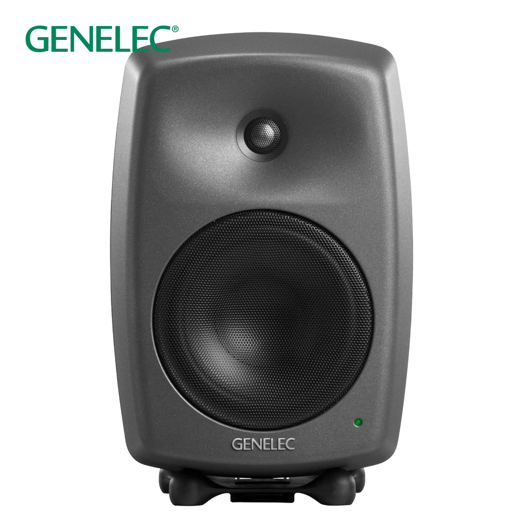 GENELEC 8040A ペア スタジオモニタースピーカー ジェネレック GENELEC 8040A スタジオモニタースピーカー、1本、ダークグレー 高音質